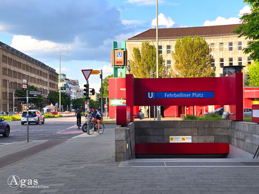 U-Bahn Station Fehrbeliner Platz