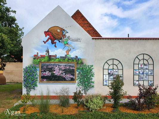Immobilienmakler Friesack - Künstlerische Wandgestaltung in Friesack