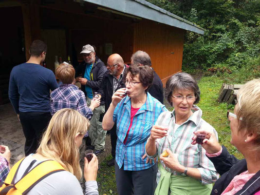 "Im Tal der Burgen" Extratour H8 bei Naumburg, Oktober 2014