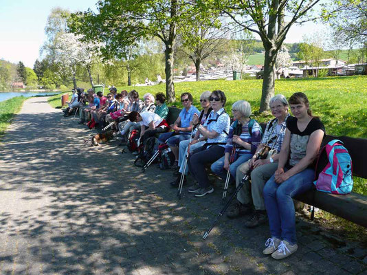 8. Mai:  "Auf dem H6 um den Diemelsee"