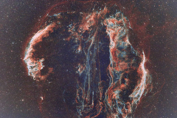 Cirrusnebel NGC 6974 in Cygnus