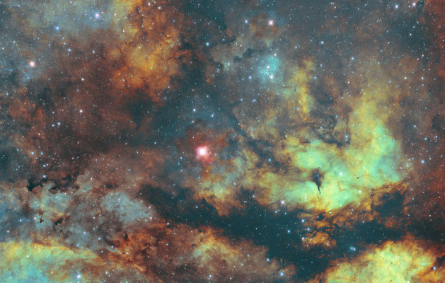 Gamma Cygni Region SH2-108 in Cygnus