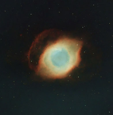 Helixnebel NGC 7293 in Aquarius
