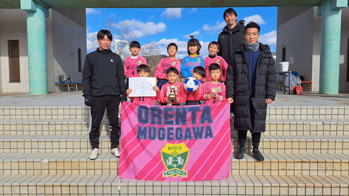 小学生E 優勝 オレンタ武芸川