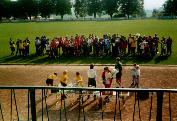 Siegerehrung Knopfmacher- Pokal 1997