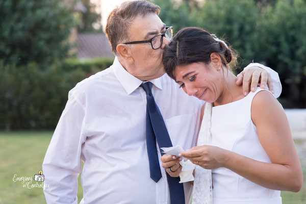 il ballo della sposa con il suo papà