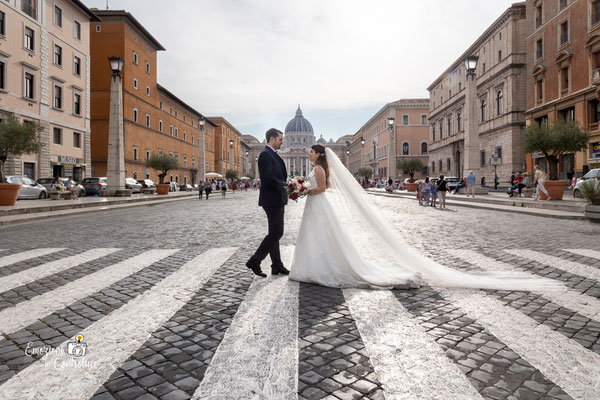Le fotografie di coppia: a San Pietro non solo per la bellezza del luogo, ma anche per il significato che racchiude per i ragazzi