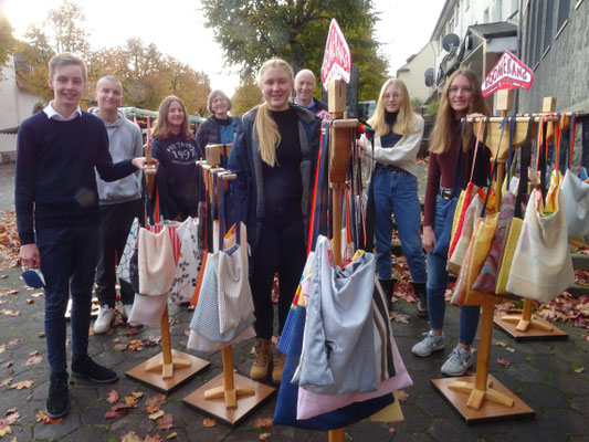 Auslieferung der ersten Boomerang Bags Sauerland, 2021