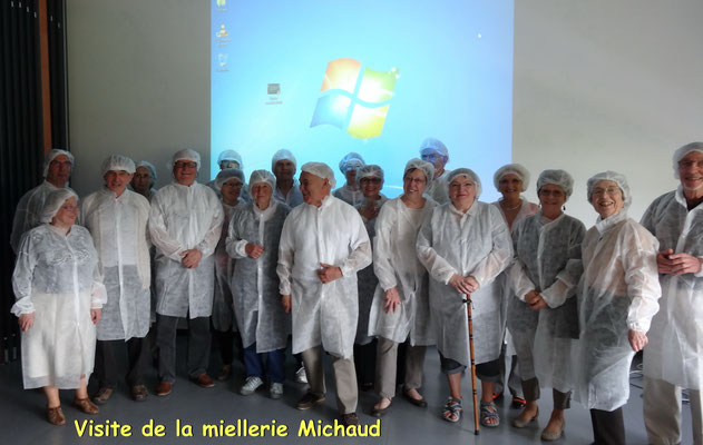 Visite de la miellerie Michaud