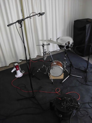 Jimi Hering Experience Vintage Drums ready to rock.