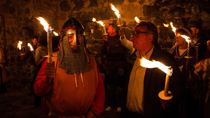 La balade au flambeaux