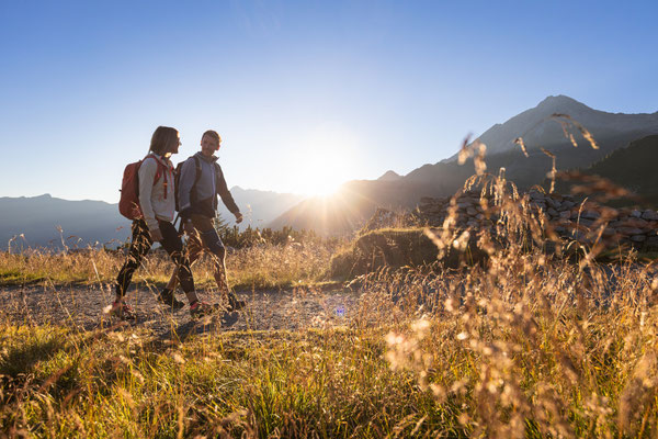 Wandern im Herbst