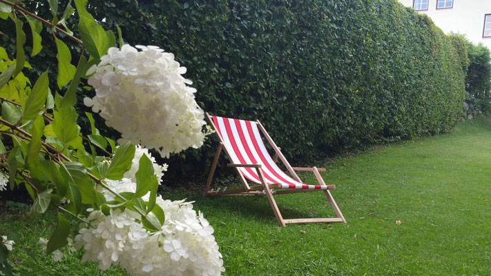 Garten der Villa Wegscheider Mayrhofen