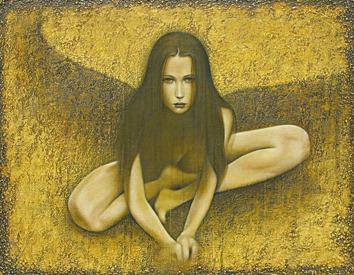 心の翼  /  2008  /  893x1178mm  /  Oil on canvas　