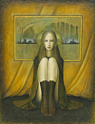 心の窓  /  2009  /  1178x893mm  /  Oil on canvas