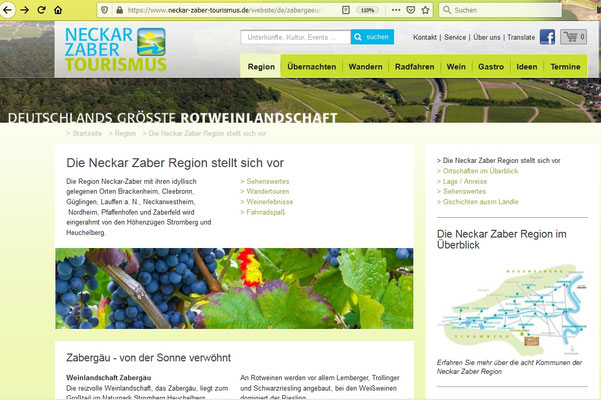 Homepage stellt vor: idyllisch gelegene Orte