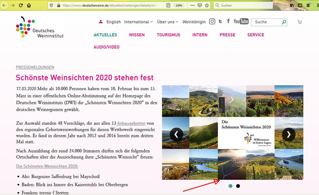 Natürlich hat die Fangemeinde kräftig geklickt. 