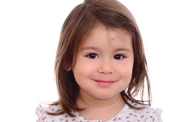 Portrait vom Kind im Fotostudio in Teltow