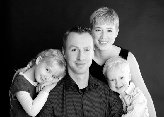 Familienportrait in SW in Teltow