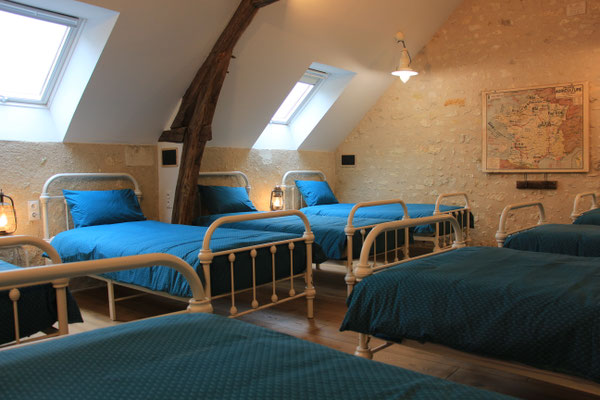 Un dortoir cosy et lumineux