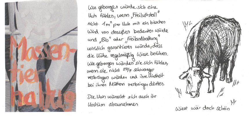 Workshop im Andreanum, März 2025, Ausschnitt aus Zine