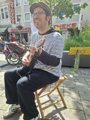 Musiktreff auf dem Angoulêmeplatz am 09.06.2026, Foto: Kristel Döhring