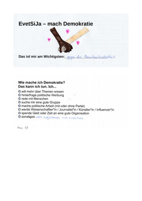 Tag der Demokratie 04.11.2025, Gegen die Menschenfeindlichkeit