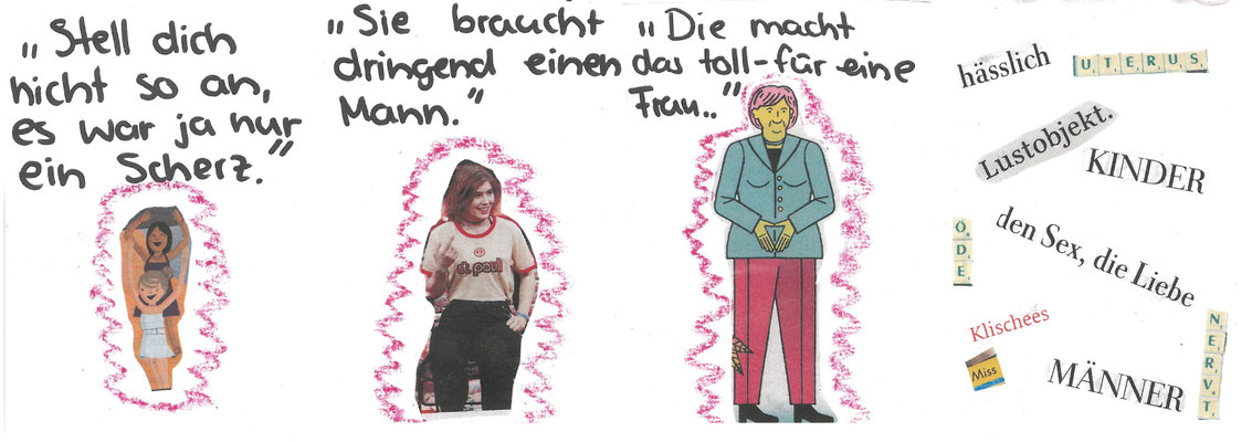 Workshop im Andreanum, Mai 2025, Ausschnitt aus Zine