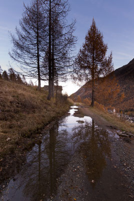 Riflessi al tramonto