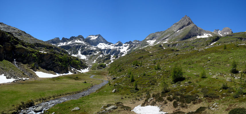 Panoramica con la capanna