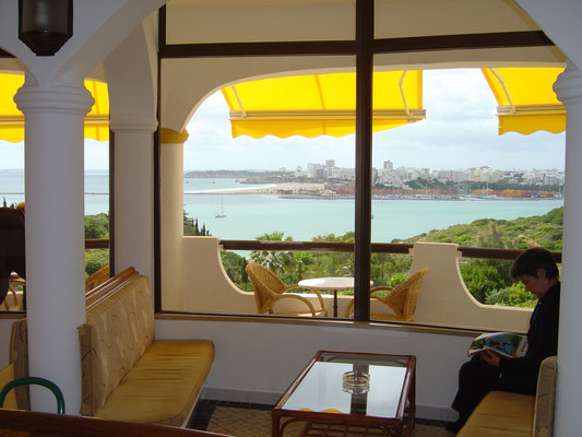 Blick von der Casa Miabela auf Albufeira