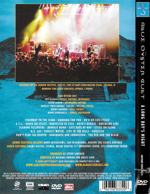 Canada DVD - back