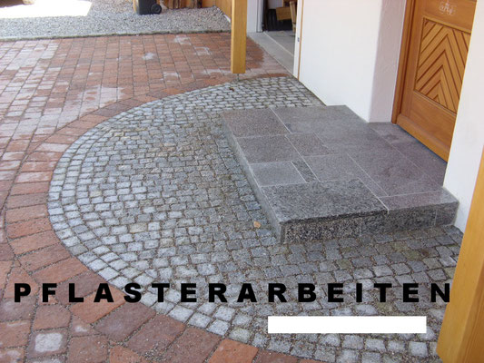 Pflasterarbeiten