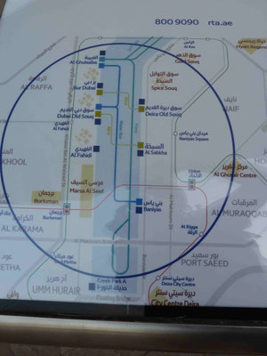 Plan des traversée en Abra