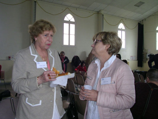 Christiane Nastri (CEBESIA) et Chantal Canu