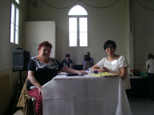 Anne-Marie Grandgeroge et Martine Belfort