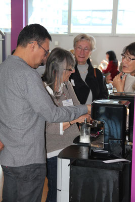 La machine à café !