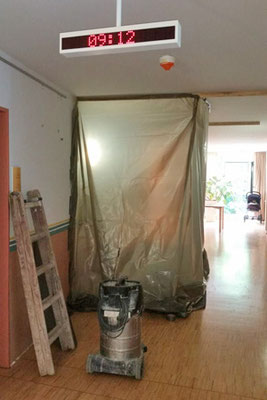 Staubschutz in sensiblen Bereichen