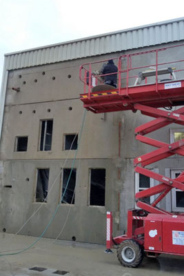 Kontrollierter Betonrückbau