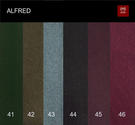 41- Jagdgrün*,42- Oliv*,43- Aquamarien meliert ausverkauft,44- Schwarzbraun,45- Weinrot*,46- Violett,47- Hellbeige,48- Khaki meliert  (*-nur noch Restbestände!)