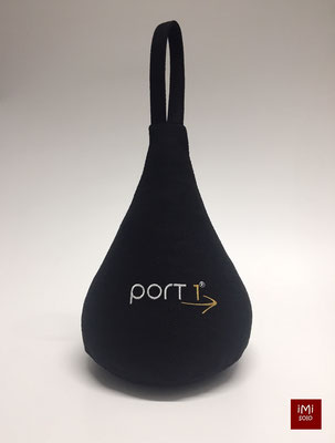 Exklusive Anfertigung mit eigenem Logo "Port1" (Kundenseits)