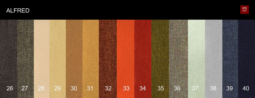 26- Braungrau,27- Hellbraungrau,28- Vanille*,29- Milchkaffee*,30- Hellbraun*,31- Gold, 32- Kupfer*,33- Kürbis,34-Tomatenrot ausverkauft, 35- Grün-schwarz meliert ,36- Chinchilla,37- Grüngrau-ausverkauft,38- Silbergrau,39- Rauchblau,40- Nachtblau