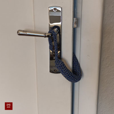 THE FLEX- flexible Schlaufe, Blau-grau-schwarz (V2)