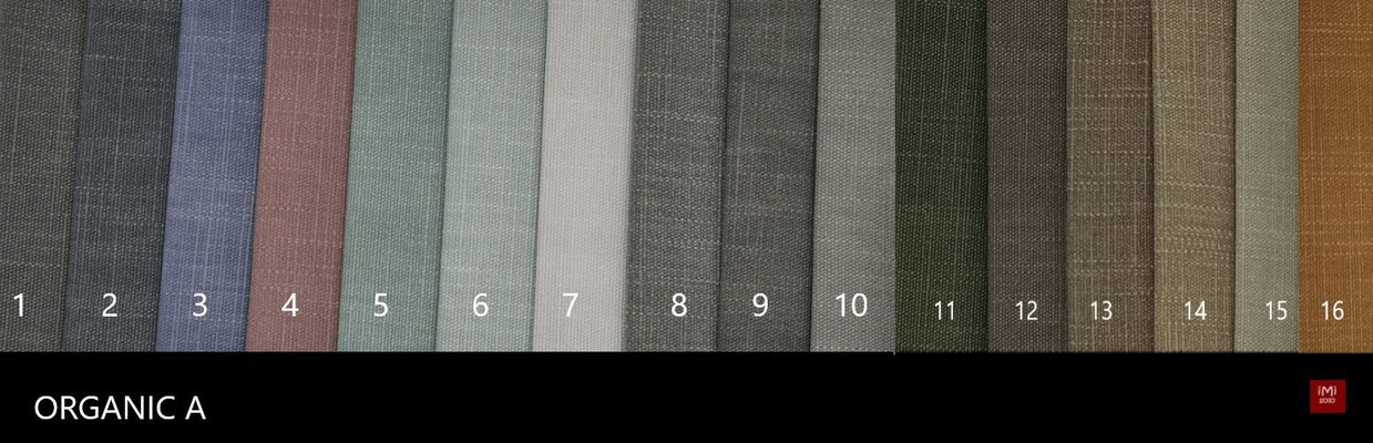 A01-Graphitgrau(bräunlich),A02-Basaltgrau(bläulich),A03-Taubenblau,A04-Rose,A05-Aqua dkl.,A06-Aqua hell,A07-Hellplatingrau,A08-Mausgrau, A09-Quarzgrau,A10-Steingrau,A11-Khaki,A12-Braungrau,A13-Blassbraun,A14-Beigegrau,A15-Kieselgrau,A16-Braunbeige
