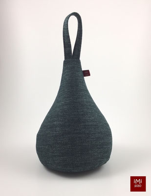 The Bold (L) schwerer Türstopper by imi solo, Stoff: Hudson-Blaugrün