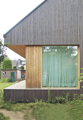 Festverglasung Fassade Süd