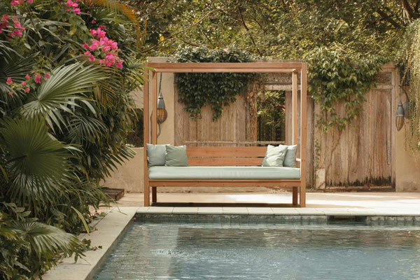 canapé de jardin bois douglas made in france