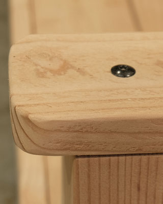 canapé de jardin bois douglas made in france