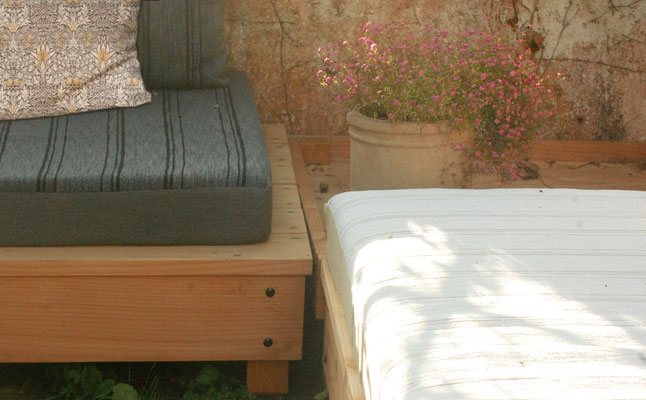 daybed bois d'extérieur made in france