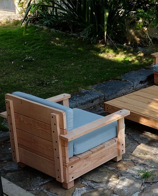 fauteuil bois d'extérieur made in france